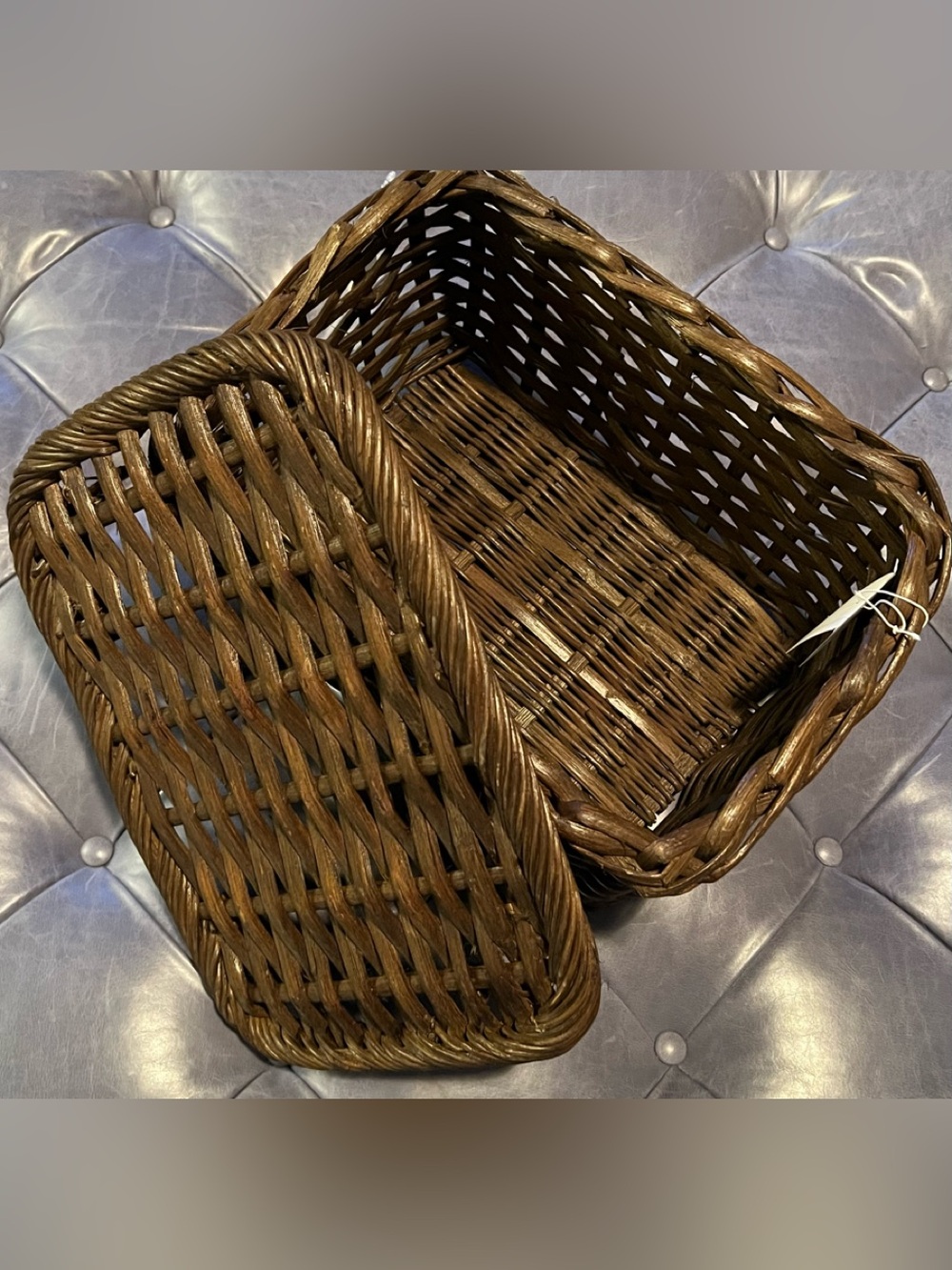 Pottery Barn Aubrey Handwoven Basket